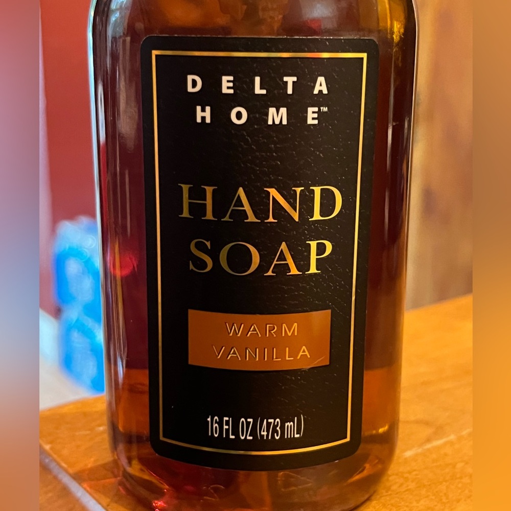 Delta Home Warm Vanilla Hand Soap 16floz/473ml